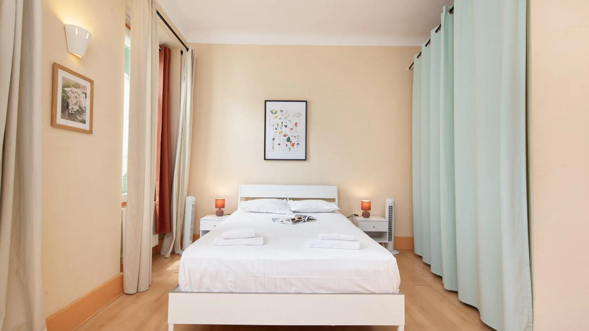 公寓 Grand Appartement Dans La Vieille Ville 芒通 法国